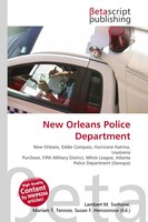 Lambert M. Surhone (U. A.) | New Orleans Police Department | Taschenbuch (2026)