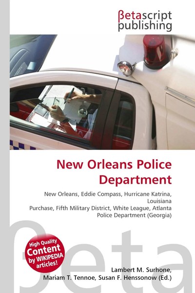 Lambert M. Surhone (U. A.) | New Orleans Police Department | Taschenbuch (2026)-image