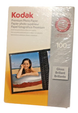 Kodak Premium Photo Paper 100 Sheets 4x6" Gloss Brilliant 1034388 NEW SEALED