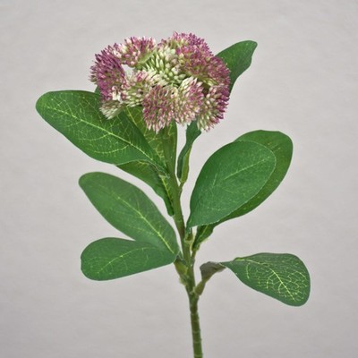 artplants Kunstblume Sedum telephium Blüte EILIDH, rosa-Creme, 30cm