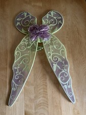 DISNEY STORE FAIRIES TINKERBELL 23  WINGS ONE SIZE ADJUSTABLE STRAPS READ