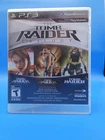 PS3 The Tomb Raider triology livret anglais , francais et disque blu-ray complet
