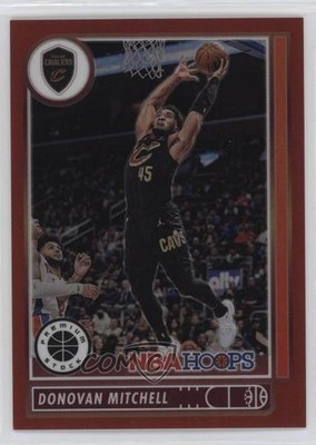 2022 Panini Chronicles Hoops Premium Stock Red 118/149 Donovan Mitchell #577 7i6