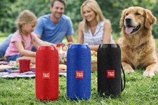Portable Bluetooth Speaker Waterproof Wireless TG117 Loud Bass Outdoor Speaker