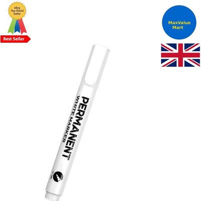 Permanentmarker 2 mm weiß - perfekt für Stoff-, Stein- & Keramikkunst