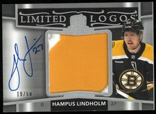 2024-25 The Cup Hockey Limited Logos Hampus Lindholm /50