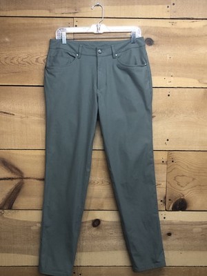 Lululemon ABC Classic Fit Pants Mens Size 31x34 Stretch Athletic Casual Golf