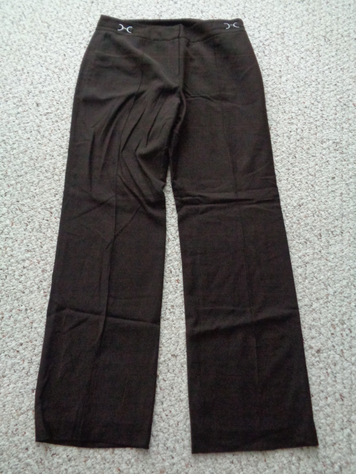 Women's ANN TAYLOR Margo fit brown pants, 6