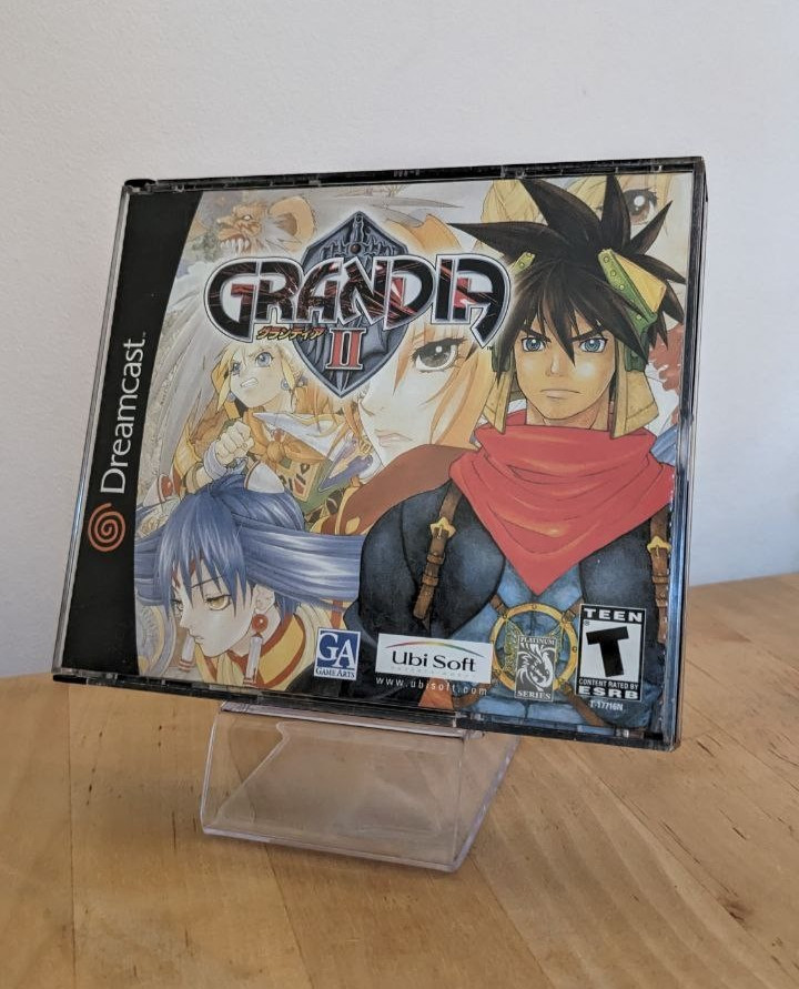 Grandia 2 US Dreamcast - Complete with Manual, game and cd soundtrack