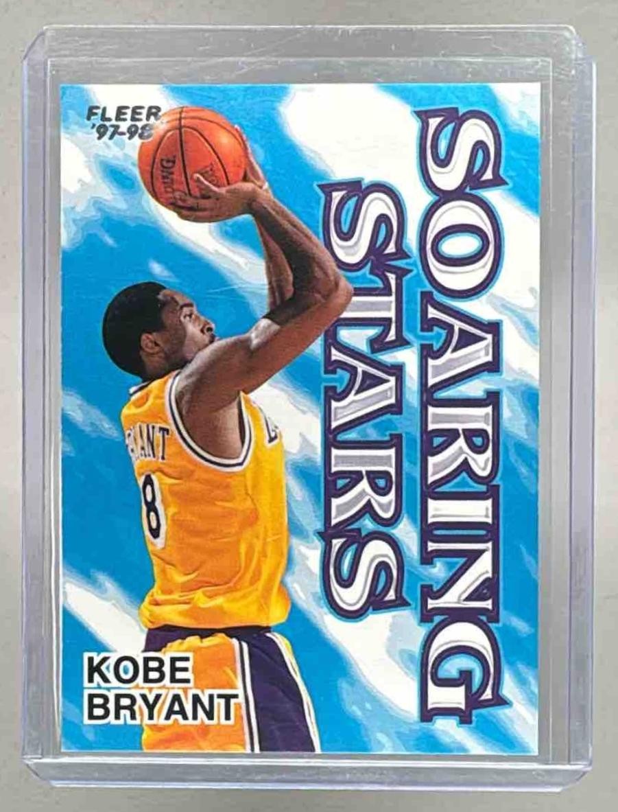 Kobe Bryant 1997 Fleer #4 High Flying Soaring Stars