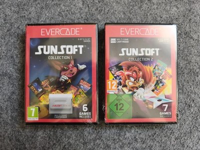 Evercade Sunsoft Collection 1 & 2 | #31 & #38 | sealed | neu | 2 Stück