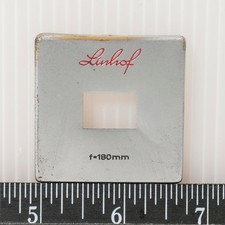 Linhof Viewfinder Mask 180mm Technika
