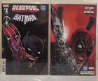 MARVEL DC DEADPOOL BATMAN & DC MARVEL BATMAN DEADPOOL #1 HOMAGE COVER SET