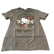 Ripple Junction Hello Kitty T-Shirt Grey L