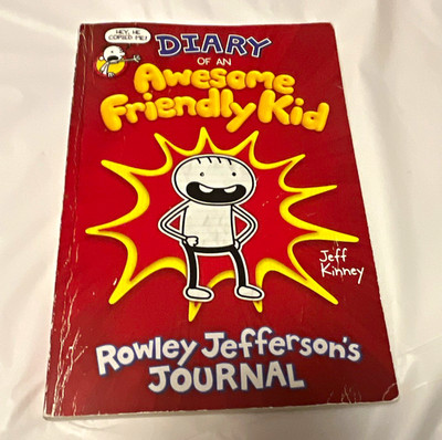 Jeff Kinney Diary of an Awesome Friendly Kid: Rowley Jefferson's Journal PB