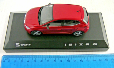Rare modele matrice résine SEAT IBIZA 1/43 Heco modeles moule voiture