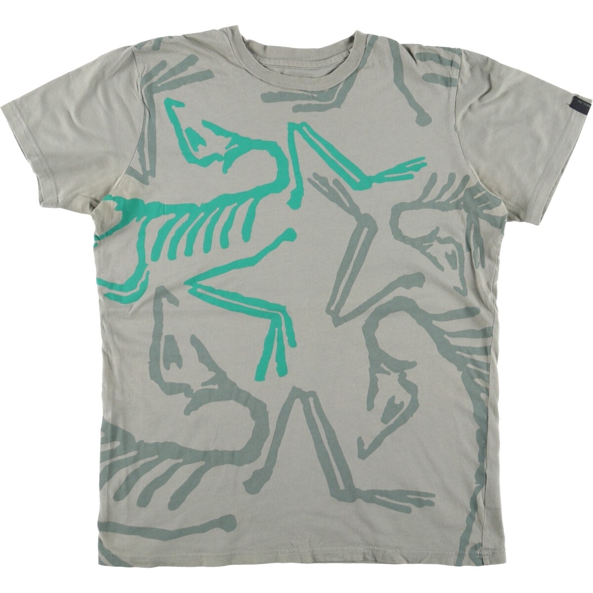 ARC'TERYX T shirt ARC TERYX usata stampa grande manica corta stampata uomo s M equivalente eaa55