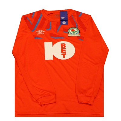 Blackburn Rovers 2019-2020 Torwart Fußball Trikot (Neu mit Etikett) L