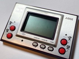 Nintendo Game & Watch Judge IP-05 Red Handheld System 1980 Japan Retro Game
