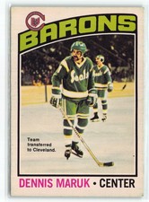 Dennis Maruk 1976 O-Pee-Chee #86 Rookie
