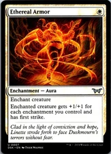 Ethereal Armor U Duskmourn: House of Horror 7 NM NM-LP