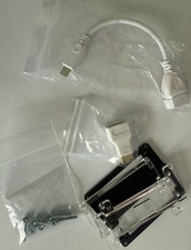 3 in 1 Starter Accessory Kit for Raspberry Pi Zero, Zero 2 W HDMI USB clear case