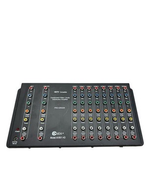 AV901-HD CE Labs HDTV Compatible Component Video-Audio Dist. Amplifier Pro-Grade