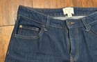 kate spade new york Women’s Dark Wash Blue Denim Straight Cuffed Jeans size 6 — photo 5