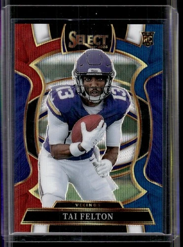 2025 Panini Select Tri Color Prizm Tai Felton 294/399 Minnesota Vikings #64