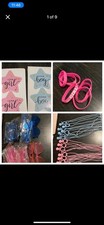 Huge Gender Reveal Lot Pink Blue Baby Shower