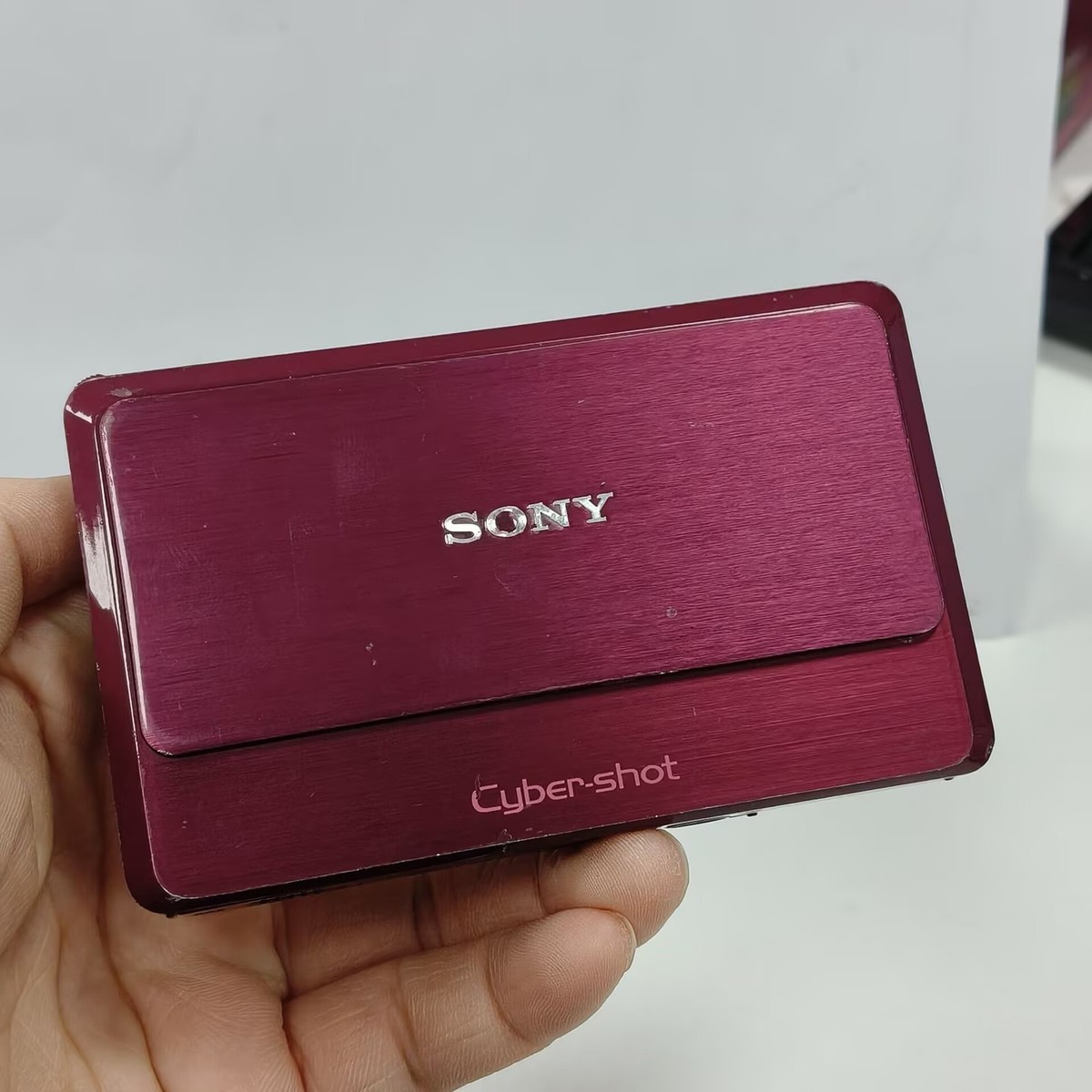 Pink Sony Cyber-shot DSC-TX7 10MP 4x Optical Zoom Digital Camera