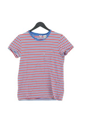 Levi s Herren T-Shirt S Mehrfarbig Gestreift 100% Sonstige Basic