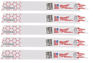 5er Pack Milwaukee Säbelsägeblatt THE TORCH 14TPI 230mm