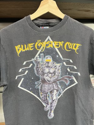 Vintage 1986 Blue Oyster Cult Club Ninja Promo World Tour T Shirt