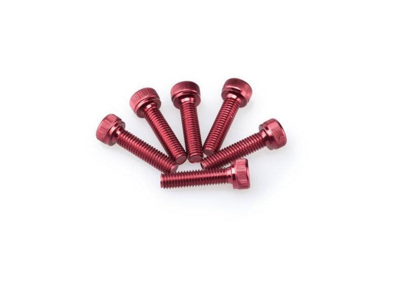 Puig Red M5 20mm Allen Screws x 6