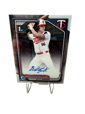 Billy Amick 2024 Bowman Draft Chrome 1st Auto #CPA-BA Twins