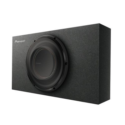 Pioneer TS D10LB 10'' Auto Audio Subwoofer Lautsprechersystem flache Halterung 1300 W
