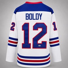 Team USA Matt Boldy  signed/autographed custom jersey Beckett COA