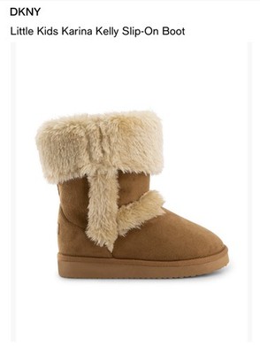 DKNY little kids karina kelly slip on boot size 12 