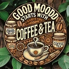 Vintage Coffee Lover Metal Sign Cafe Kitchen Home Entryway Hanging Wall Art Gift