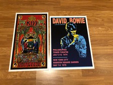 David Bowie Tower Theatre & Kiss You Wanted The Best, You Got The Best Prints