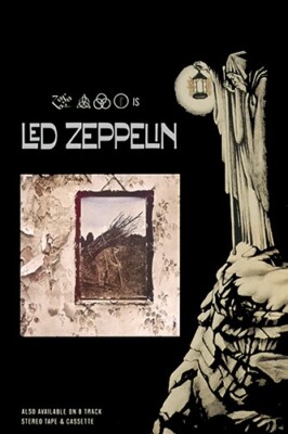 Led Zeppelin 4 1974 promo poster print | eBay