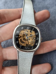 antique skeleton watch