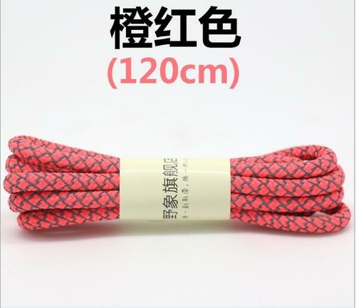 new 1 pair High Quality Round Reflective Shoelaces Athletic shoelace rope - Picture 21 of 31