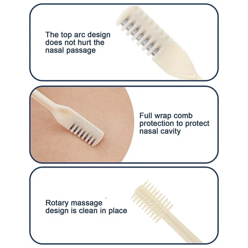 1Stk Nasenhaarentferner Epilierer Nasenhaarschneider Nasen Trimmer Rasierer - Bild 7 von 10