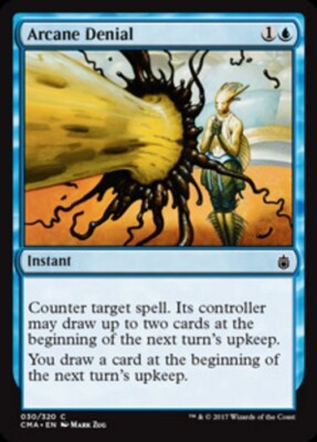Arcane Denial ~ Commander Anthology 1 [ EX ] [ Magic MTG ]