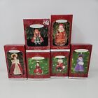 Lot Of 6 Madame Alexander Hallmark Keepsake Ornaments New In Box