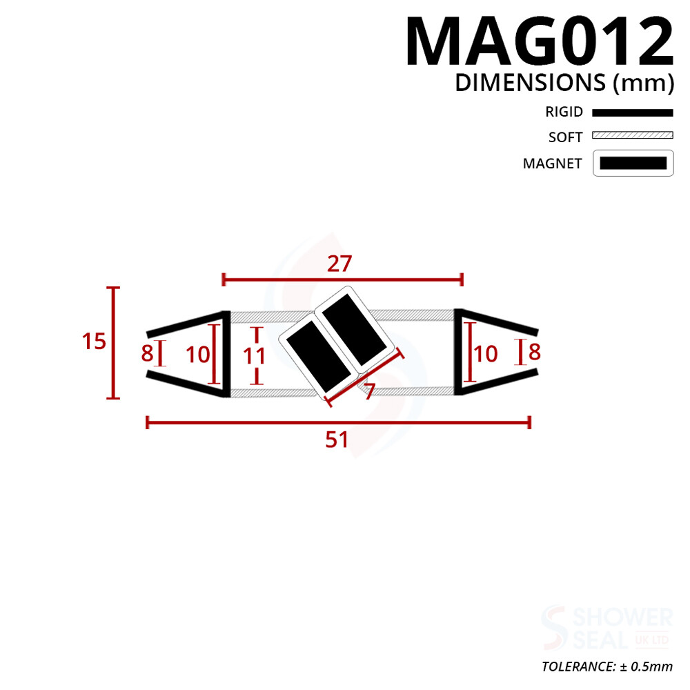 810mm 2M 90 Degree Shower Enclosure Pivot Glass Door