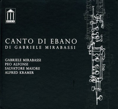 GABRIELE MIRABASSI CANTO DI EBANO NEW CD