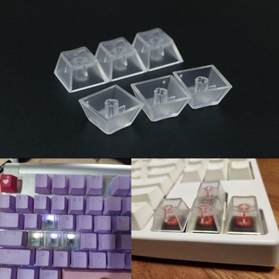 10Pcs ABS Keycaps Set Thick ABS Keycaps for Mechanical Keyboard Only Keycaps
